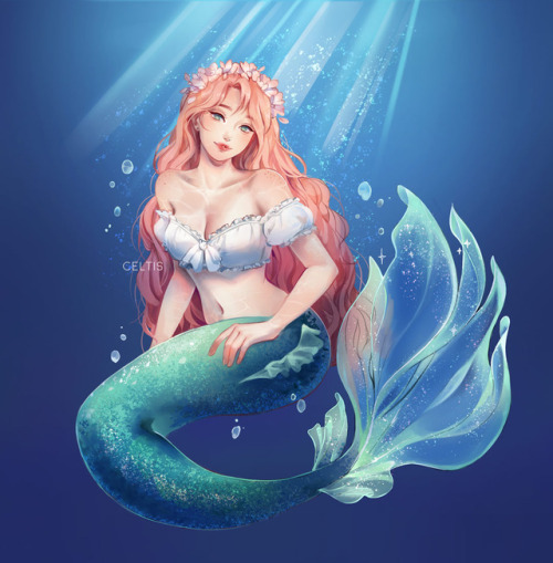 celtis-art - Casual mermaid