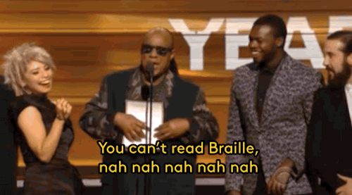 refinery29 - Stevie Wonder on accessibility for people with all...