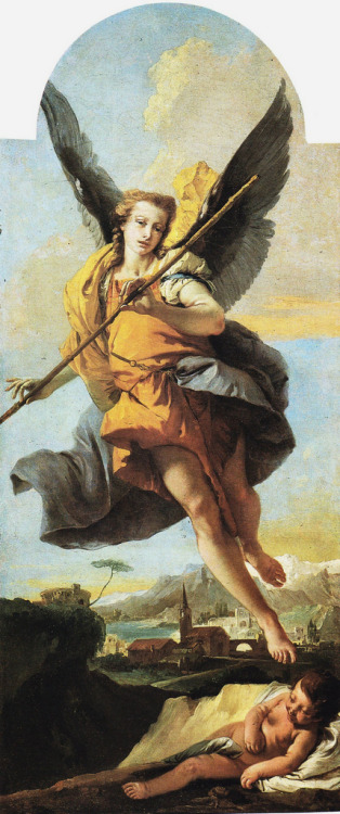 theraccolta:Giambattista Tiepolo, Angelo custode, 1737-38,...