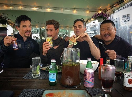 parks-and-rex - blessed image, reblog for good luck.Why is doctor strange holding hotsauce