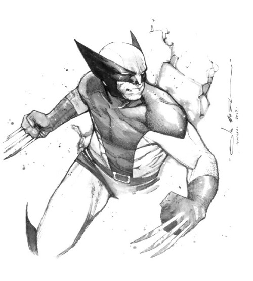 marvel1980s:Wolverine by Olivier Coipel