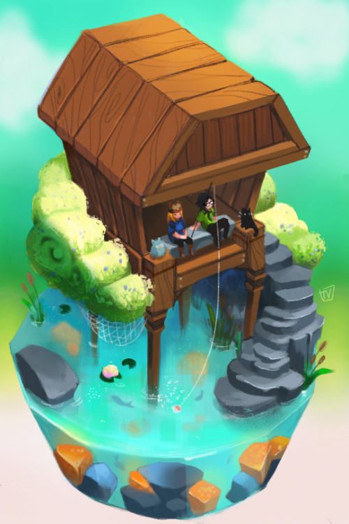 terreverte - fishing hut
