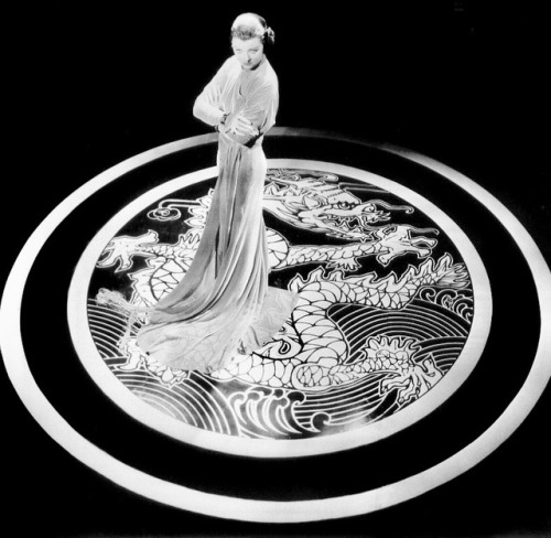 summers-in-hollywood - Portrait of Myrna Loy for The Mask of Fu...