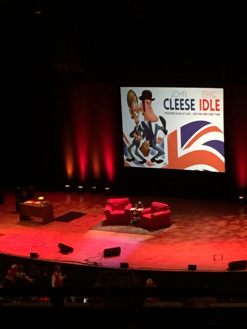 John Cleese and Eric Idle in Savannah and stuff