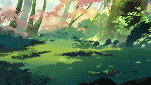 kvebox - Here’s the in-progress to final background image for...
