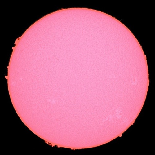 andyouandeye - my professor took this picture of the sun a few...