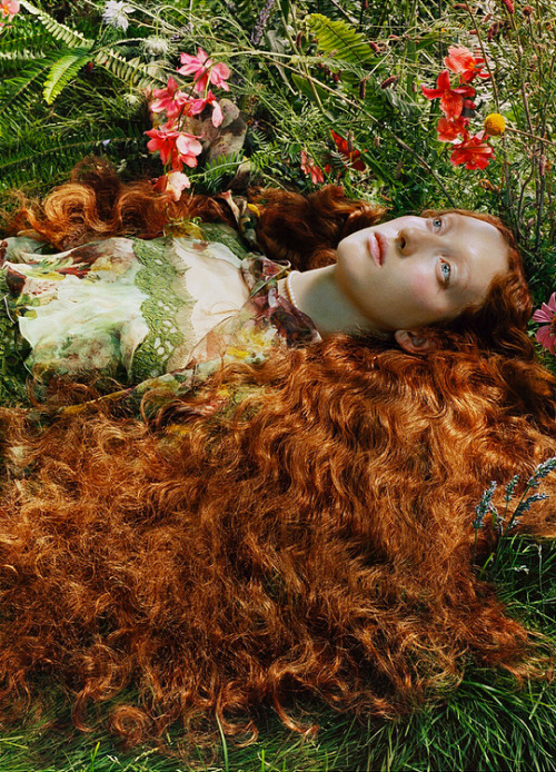 for-redheads - Lucrèce BorgiaLorna Foran by Miles Aldridge &...