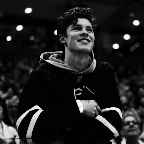 she-got-particular-taste - Shawn at the Maple Leafs game