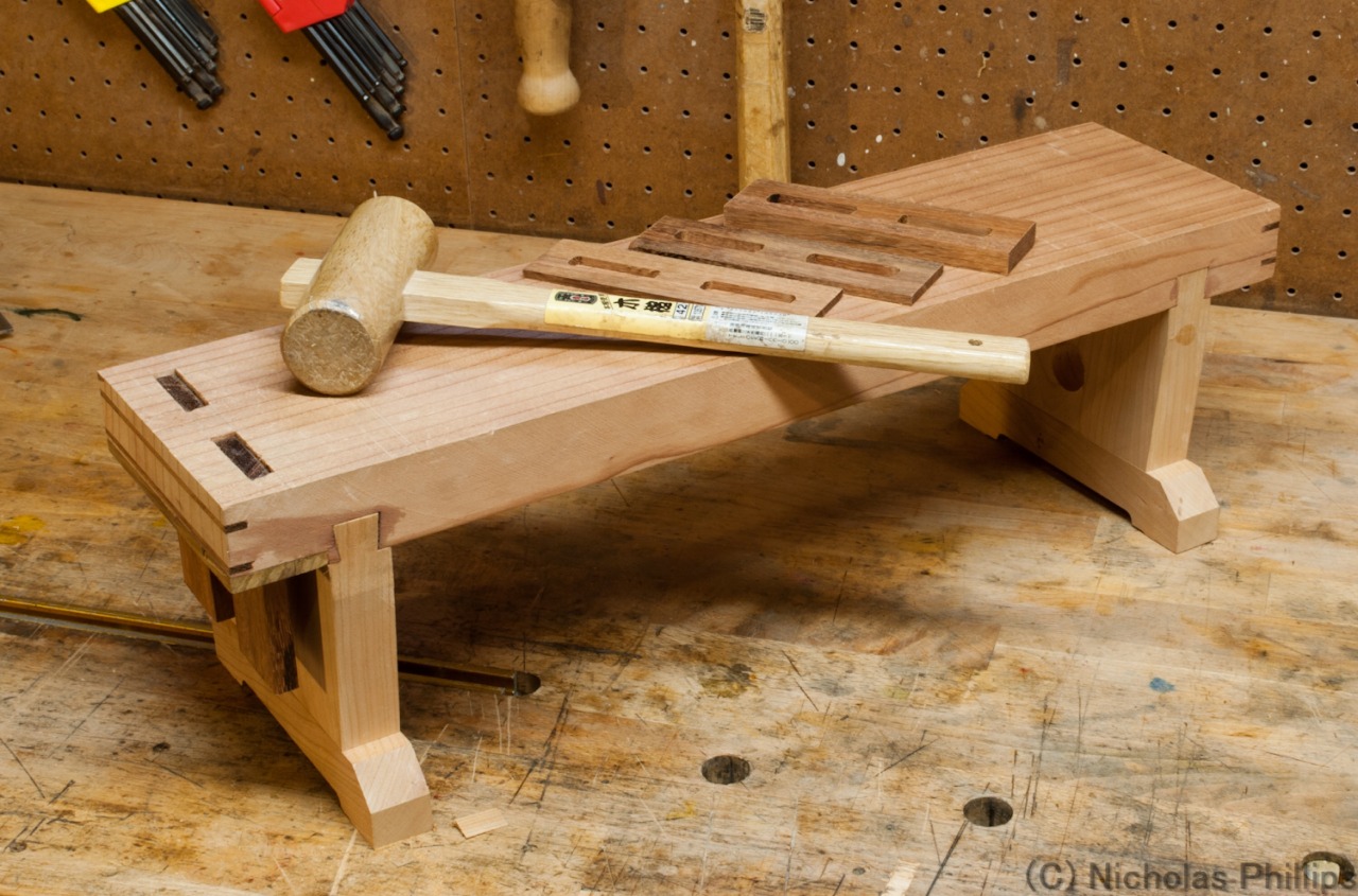 Japanese woodworking workbench