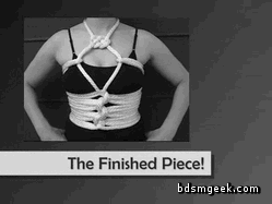 howtobdsm - How to Tie a Rope Corset - KnottyBoys
