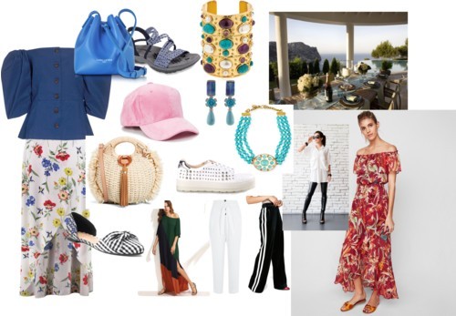 Packing for the Amalfi Coast of Italy by splenderosa featuring how to wear a maxi dress