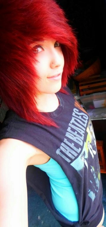 Red-scene-hair  Tumblr