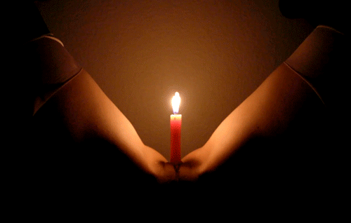 bdsm-couple:I got myself a new candleholder :-)