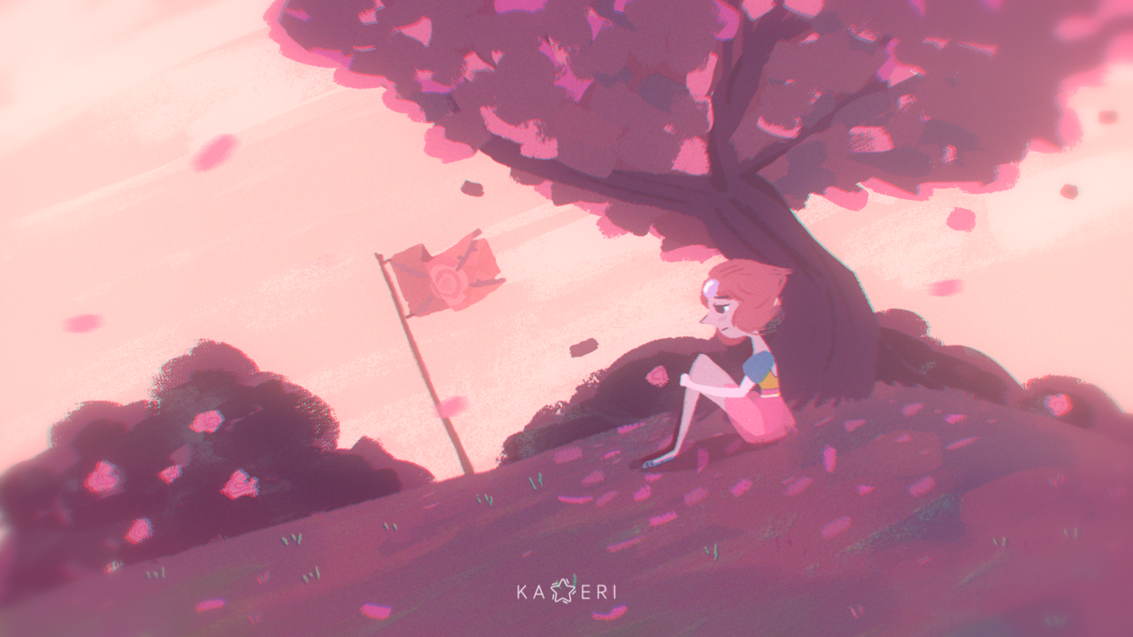 “Why did I do it? ” Fanart of the last episode of Steven Universe OH BOI WHAT A RIDE, I wanted to make a fanart without making spoilers so I drew bby pearl, I really loved her before but after ‘‘A...