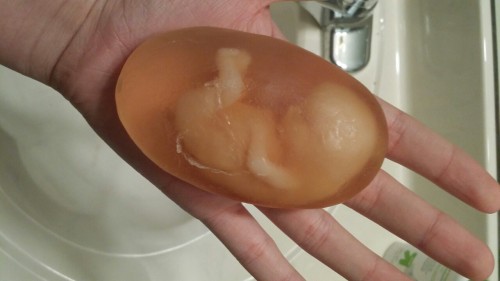 youbestnotmiss - trash-pile - Look at this freaky fetus soap I...