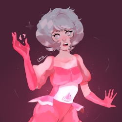 Pink Diamond :)Probably already tired of seeing Pink Diamond fanarts, but there goes one more … sorry.