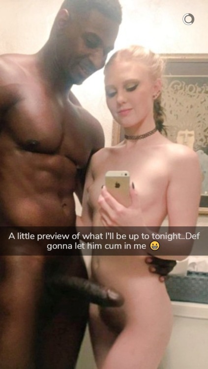blackedblondes - He is going to breed your girlfriend with that...
