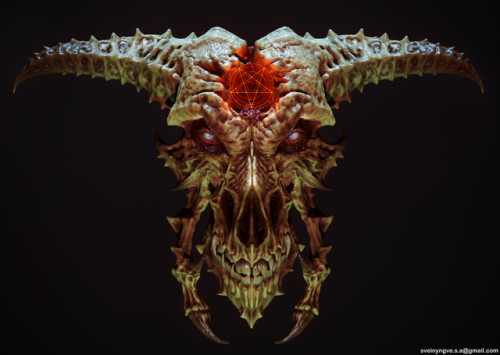 morbidfantasy21 - Icon of Sin – Doom fan art bySveinYngve...