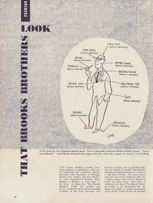 themaninthegreenshirt - ‘That Brooks Brothers Look’ from the Feb....