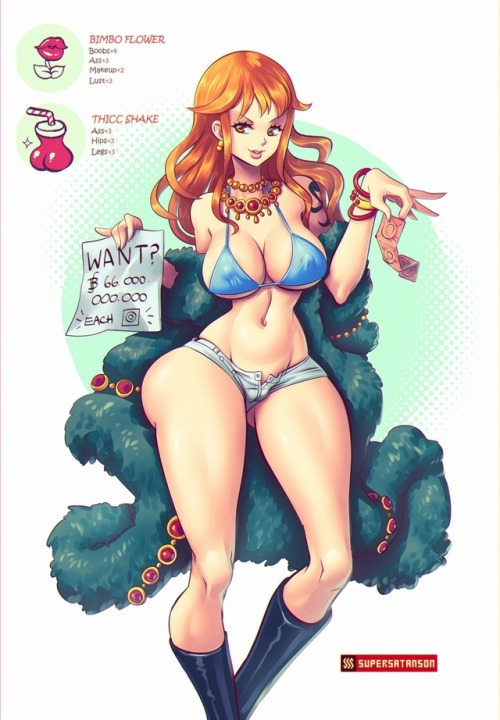 Sexy Nami making an offer!