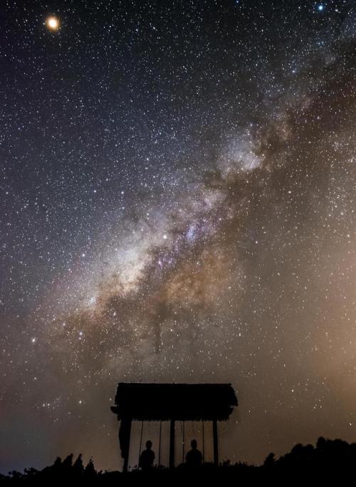 Mars is really bright! Taken at Mersing, Malaysia [3460 x 4736]...