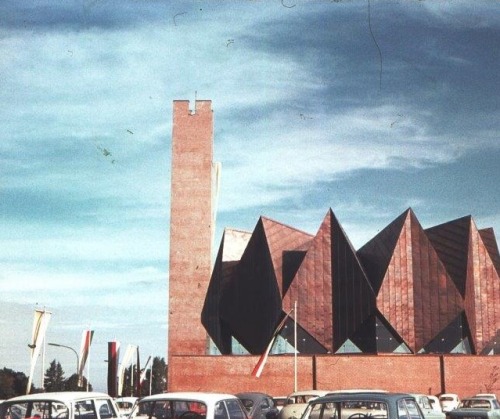 germanpostwarmodern - Church “Zu den heiligen Engeln” (1966-67) in...