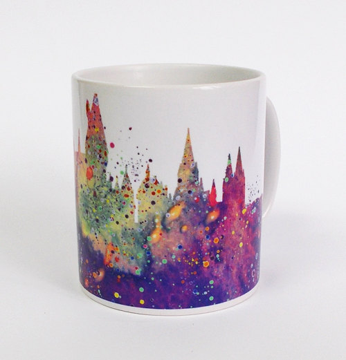 sosuperawesome - Harry Potter watercolor mugs by ArtsPrint on...