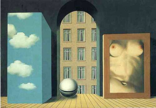 surrealism-love - Act of violence, 1932, Rene Magritte