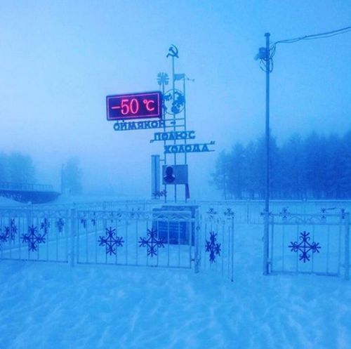 weirdrussians - It’s -50 C (-58 Fahrenheit) in Oymyakon, Yakutia...