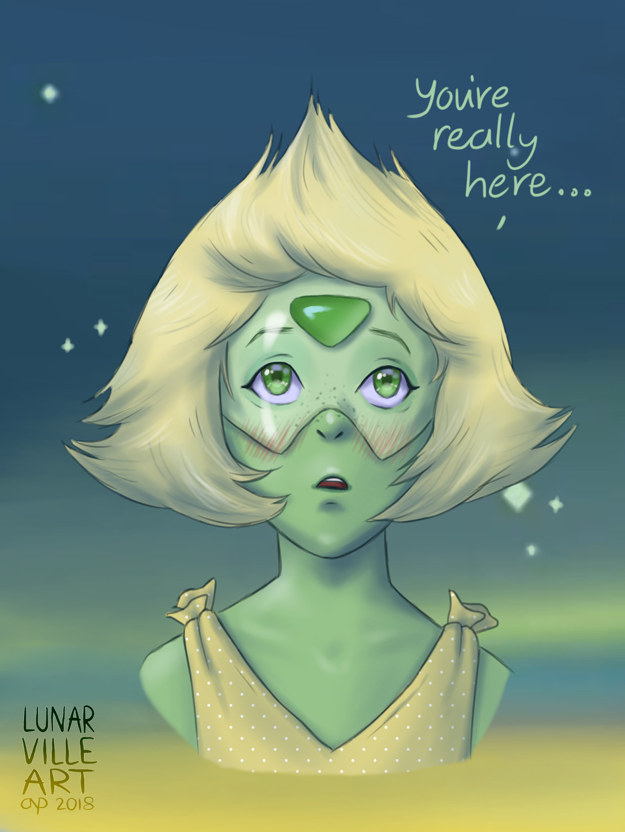“Lapis? … You’re really here.”