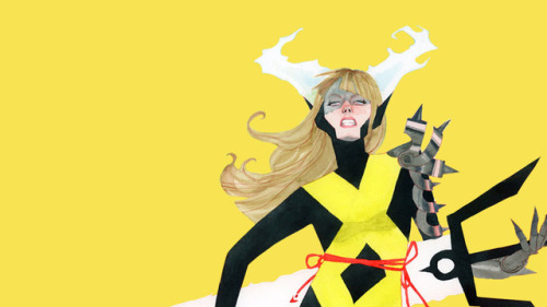 dan-vers - SOMEBODY’S IN FOR A HELL OF A FIGHT!magik (illyana...