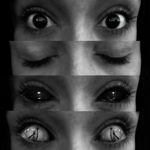 #Eyes #Dark #Black&White #BlackAndWhite #Tumblr #Pestañas...
