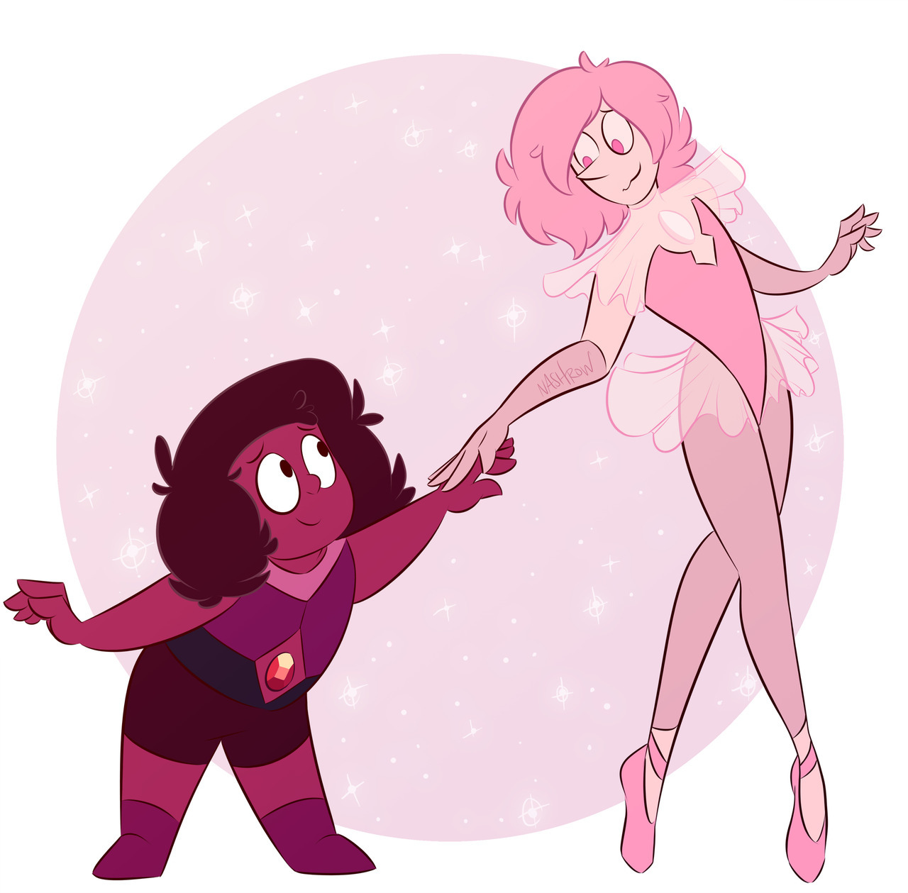 “A Ruby and a Pearl? That must’ve been a story.”