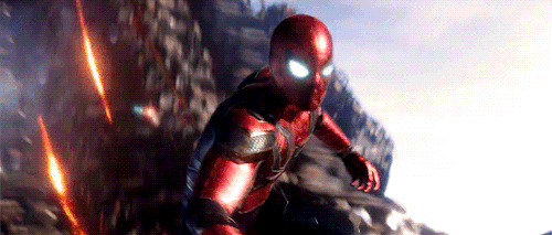 marvelgifs - Peter Parker in Avengers - Infinity War (2018)