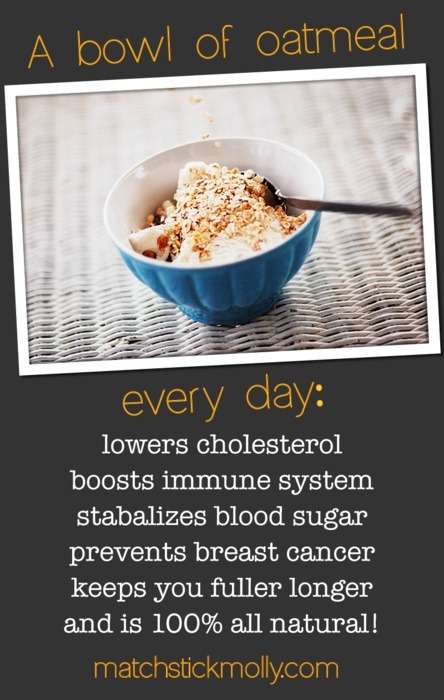 ahealthblog - Research has proven that oats helps to prevent...