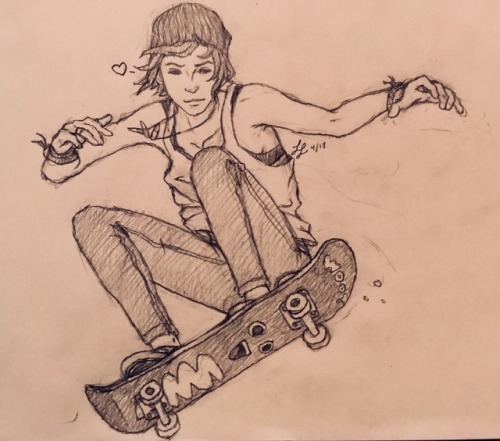 friedchicken365 - I know Chloe Price can skateboard, for sure