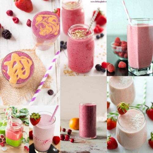 annesmiless - 14 HEALTHY PINK SMOOTHIES – RECIPE ROUNDUPHere are...