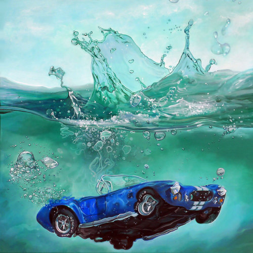 crossconnectmag - Automotive in Hyperrealistic Paintings by...