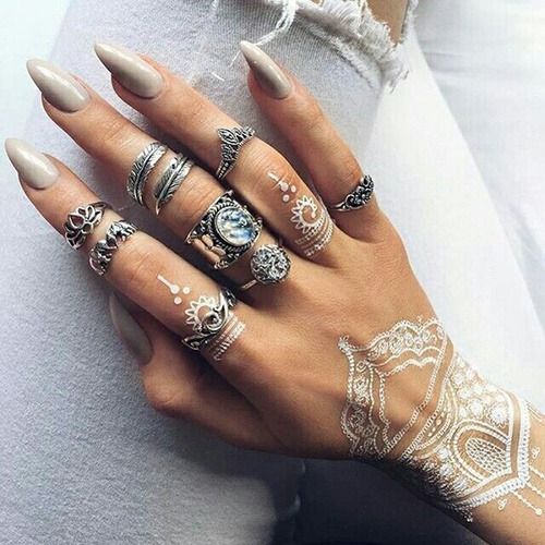 white henna on Tumblr