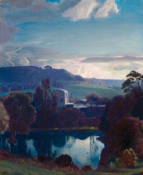 suonko - The Mill Pool at Painswick - Charles March Gere