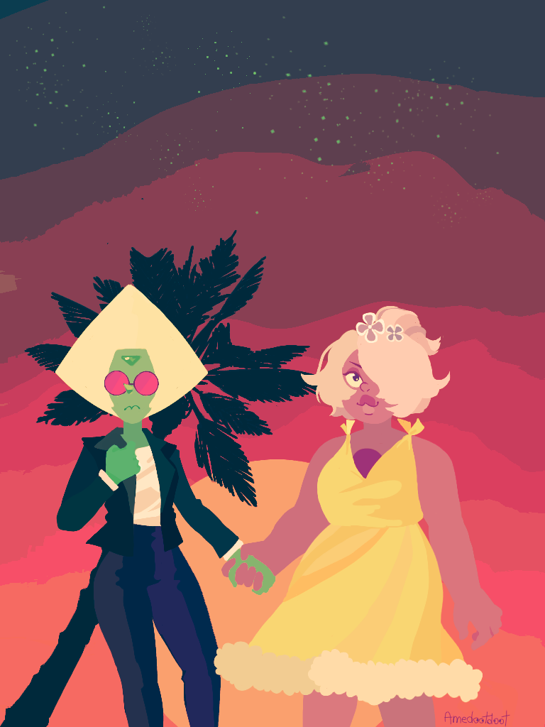 So I heard people complained about Peridot not wearing a tux