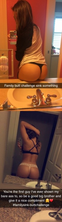 mumfantasy:fresh-sibling-incest:The Family Sink-Butt...