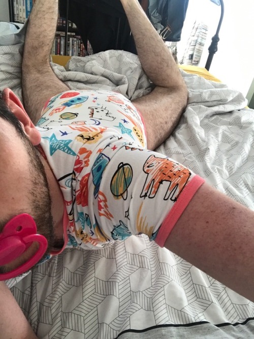 lostboy-abdl - Pink dummy to match new onesie - DSo Beautiful...