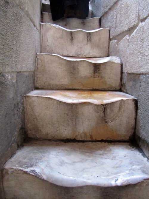 scientificphilosopher - The Worn Marble Steps That Lead to Top...