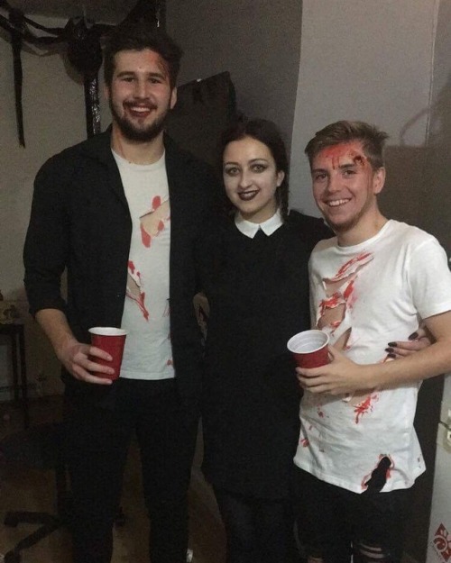 Last night was decent to celebrate Halloween with Juliana and...