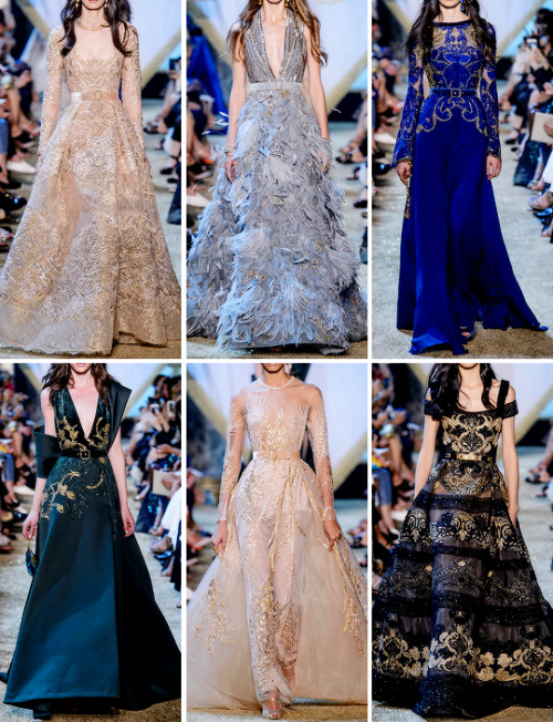 fashion-runways - Elie Saab at Couture Fall 2017