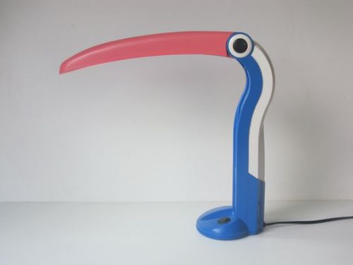 christopherbarnard - H.T. Huang toucan desk lamps, 1980s
