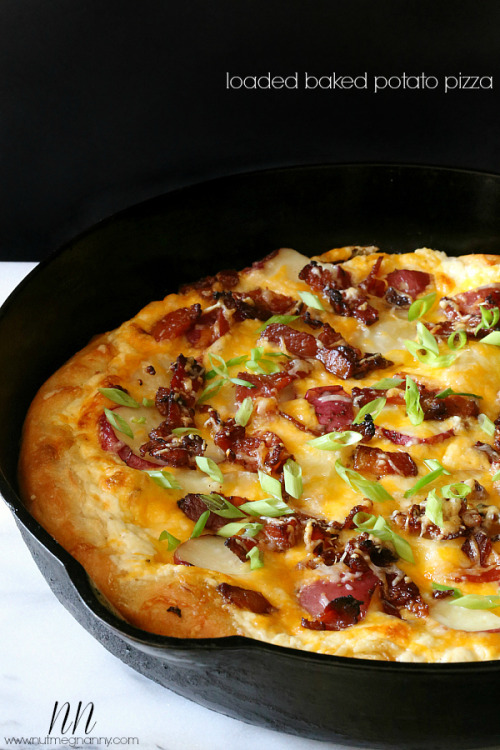 guardians-of-the-food - Loaded Baked Potato Pizza