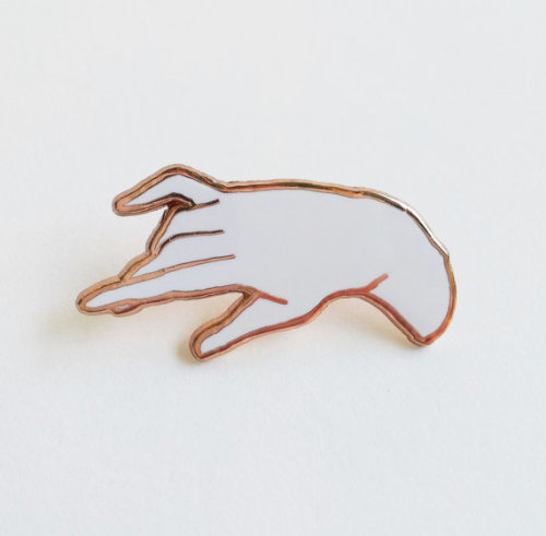 littlealienproducts - Delicate Hand Pin byJessicaNinci