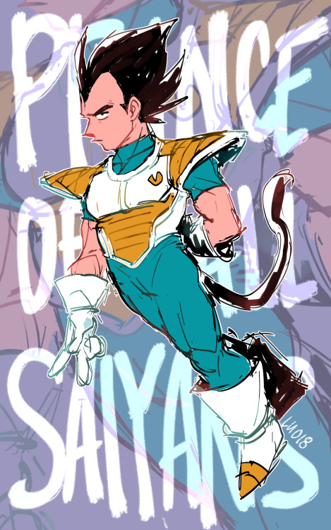 luoiae - The Prince is here?? Oh no!!! SAIYAN AIN’T SO!!!!!!